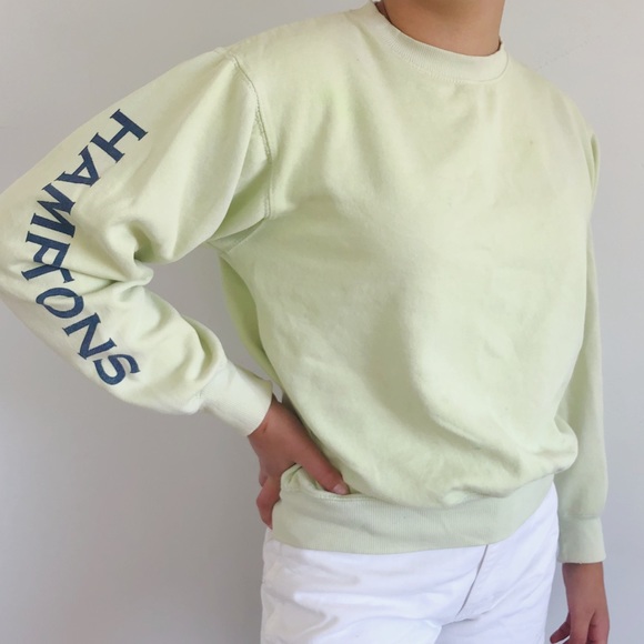 Brandy Melville light green sweatshirt - Picture 2 of 2